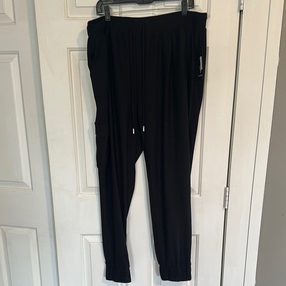 NWT Coldesina black sweatpants size 1x - Picture 1 of 5